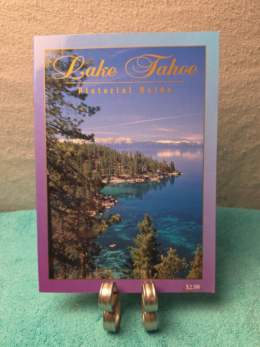 Vintage Pictorial Guide to Lake Tahoe Booklet Travel Book Souvenir